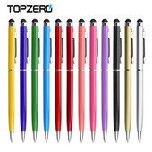 12 τεμ. 2 σε 1 Tablet σχεδίασης Universal Stylus Pen Capacitive Screen Touch Pencil για κινητό τηλέφωνο Apple iPad Ανθεκτικό μολύβι αφής