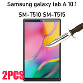2TK karastatud klaasist ekraanikaitse Samsung Galaxy Tab A 10.1 2019 T510 T515 SM-T510 SM-T515 10.5 SM-T580 T590 kriimustuskindel