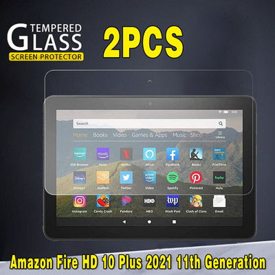 2 tk karastatud klaasist ekraanikaitset Amazon Fire 7 5., 7., 9., 12. Fire HD 8 Fire HD10 2017 2019 11. 10 Plus Fire 10 jaoks
