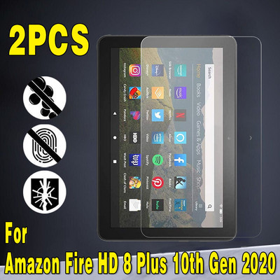 2 tk karastatud klaasist ekraanikaitset Amazon Fire 7 5., 7., 9., 12. Fire HD 8 Fire HD10 2017 2019 11. 10 Plus Fire 10 jaoks