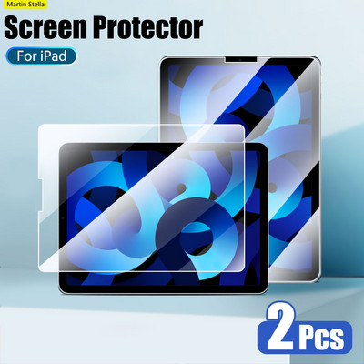 2 τεμ. κάλυμμα γυαλιού για Ipad Air 5 4 3 2022 Pro 11 2021 Προστατευτικό οθόνης 9,7 ιντσών Ipad Mini 6 2 1 10.2 Γυαλί 6ης 9ης γενιάς