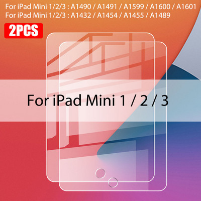 2kom kaljenog stakla za Ipad Air 5 4 3 2022 Pro 11 2021 9,7 inčni zaštitnik za zaslon Ipad Mini 6 2 1 10.2 6th 9th Gen Glass