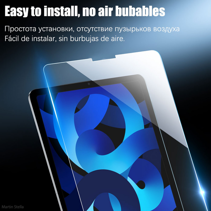 2 vnt. grūdinto stiklo dangtelis, skirtas Ipad Air 5 4 3 2022 Pro 11 2021 9,7 colio ekrano apsauga Ipad Mini 6 2 1 10,2 6th 9th Glass