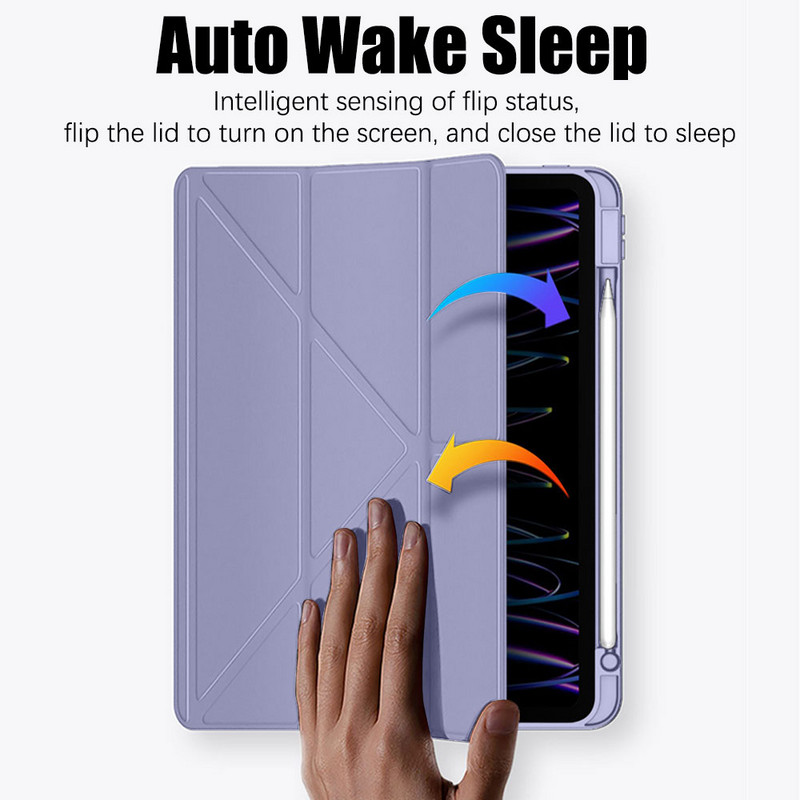 Korpuss Ipad Pro 11 10 10,9 9 paaudzei 8 7 10,2 9,7 Ipad Air vāciņš 5 4 3 2 1 Mini 6 Case Funda piederumi