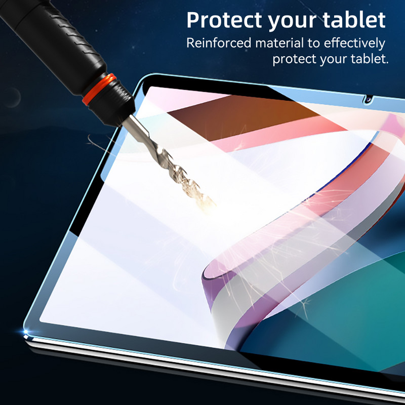 (2 paketa) Kaljeno staklo za Xiaomi Redmi Pad 10.61 2022 Full Coverage Screen Protector Film za tablete
