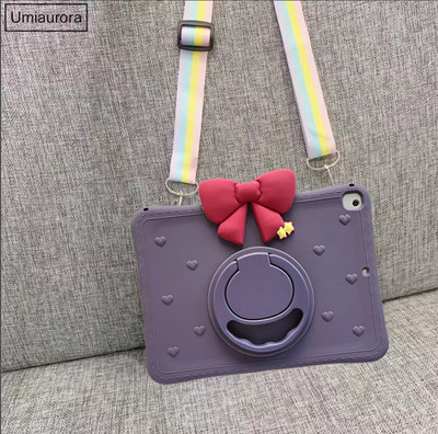 Za iPad 7th 8th 9th Gen 10.2 360 Rotation Handle Stand Case Za iPad 10th Air 1 2 3 4 5 10.9 2022 Mini 6 9.7 Pro 11 Kids Cover