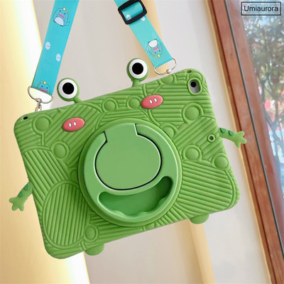 Za iPad 7th 8th 9th Gen 10.2 360 Rotation Handle Stand Case Za iPad 10th Air 1 2 3 4 5 10.9 2022 Mini 6 9.7 Pro 11 Kids Cover