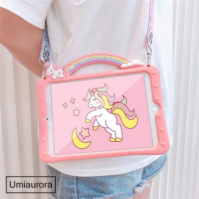 Za iPad 7th 8th 9th Gen 10.2 360 Rotation Handle Stand Case Za iPad 10th Air 1 2 3 4 5 10.9 2022 Mini 6 9.7 Pro 11 Kids Cover