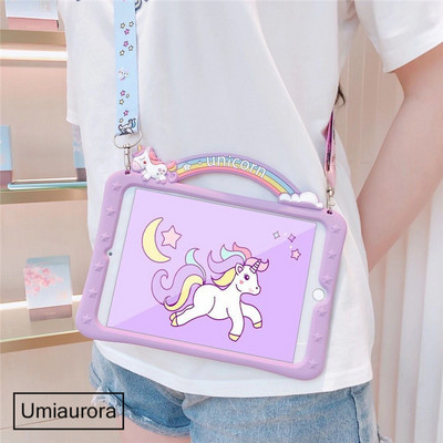 Za iPad 7th 8th 9th Gen 10.2 360 Rotation Handle Stand Case Za iPad 10th Air 1 2 3 4 5 10.9 2022 Mini 6 9.7 Pro 11 Kids Cover