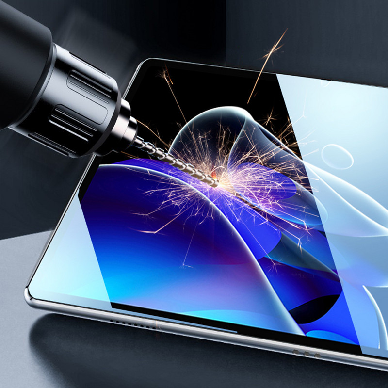 Planšetdatora Rūdīta stikla plēve priekš OPPO Pad Air 10,36" 2022 Sprādziendroša pret skrāpējumiem membrāna Pret pirkstu nospiedumu aizsargājoša 2 gab.