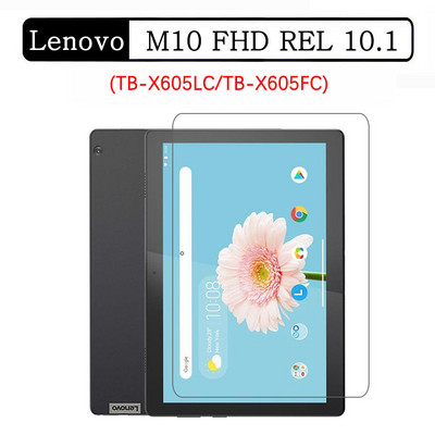 (2 pakuotės) Grūdintas stiklas, skirtas Lenovo Tab M10 FHD Plus 2nd 3rd Gen 10.1 10.3 10.61 TB-X306X TB-X605X TB-X606X ekrano apsaugai