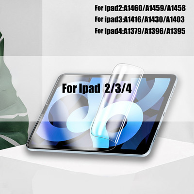 Hidrogel folija za IPad Pro 11 10.2 9.7 10.5 9 Zaštitna maska za ekran za I Pad 8 7 Mini 6 5 2 3 Air 4 Gen 1 2021 2020 Bez stakla