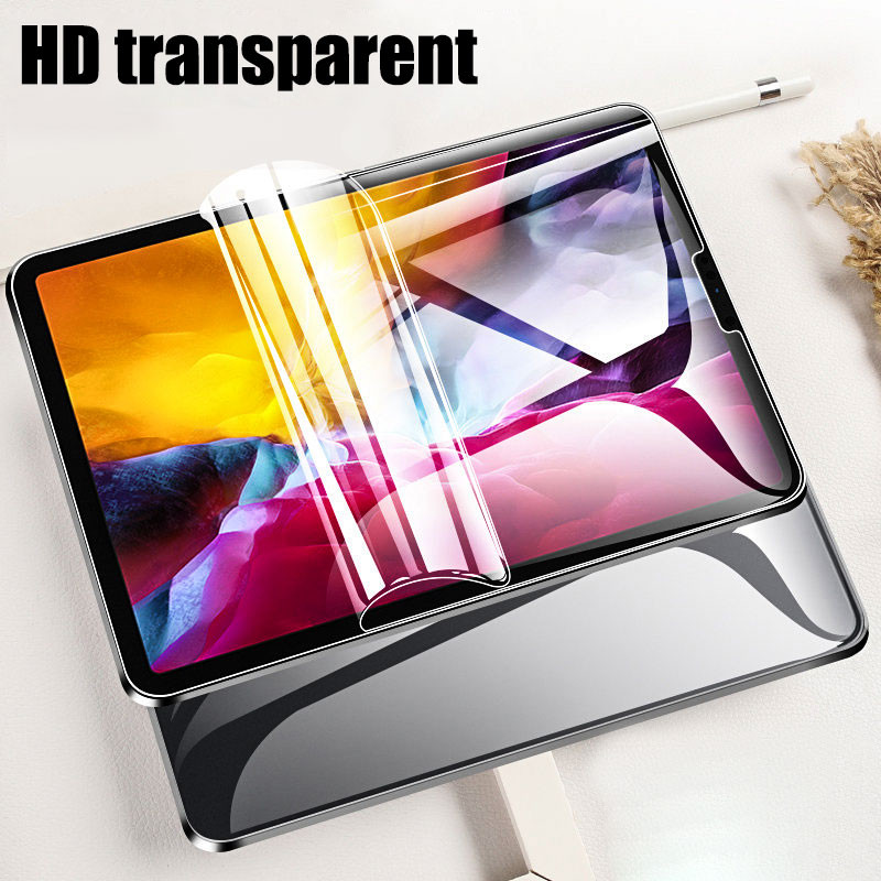 Hidrogel folija za IPad Pro 11 10.2 9.7 10.5 9 Zaštitna maska za ekran za I Pad 8 7 Mini 6 5 2 3 Air 4 Gen 1 2021 2020 Bez stakla