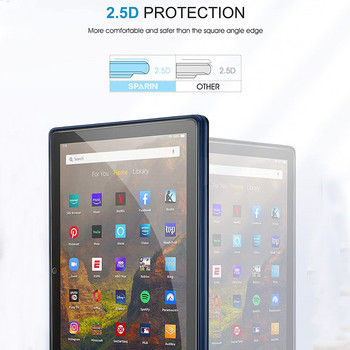 2PCS Glass for Amazon Fire HD 10 2021 Screen Protector Таблет Защитно фолио за Amazon Fire HD 10 Plus 2021 Tempered Glass
