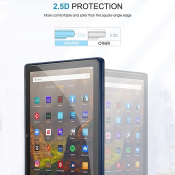 2PCS Glass for Amazon Fire HD 10 2021 Screen Protector Tablet Protective film for Amazon Fire HD 10 Plus 2021 Tempered Glass