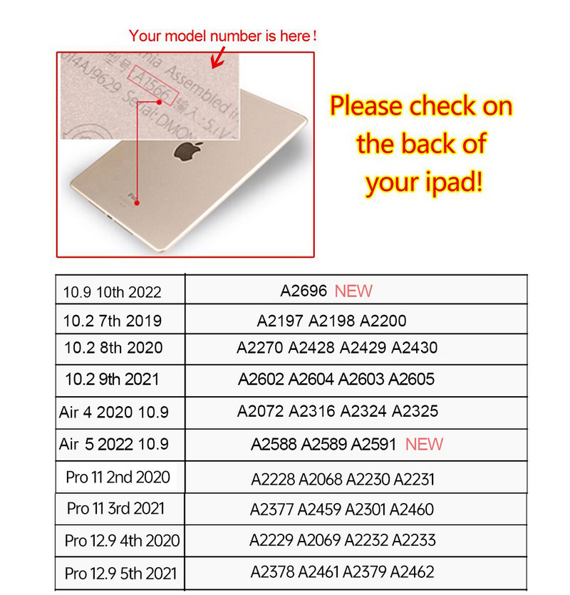 Pentru iPad 10.2 Pro 11 12 9 Husă 2021 2020 Husă din silicon pentru iPad 7-a 8-a 9-a 10-a generație Husă pentru iPad Air 4 Air 5 2022