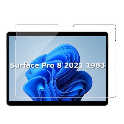 Προστατευτικό οθόνης από σκληρυμένο γυαλί για Microsoft Surface Pro 8 9 X 13 ιντσών Προστατευτική μεμβράνη tablet για Surface Pro 8 9 X 2020 2021