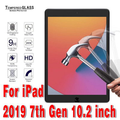 IPad 9 10,2 hüvelykes 2021 edzett üveg Apple Air 2 3/Air 5 4 10,9 Pro 11 10,5 9,7 Mini 5 4 3 2 Protector HD 9H védőfólia esetén
