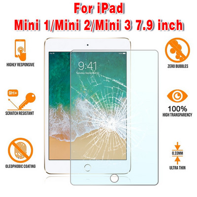 IPad 9 10,2 hüvelykes 2021 edzett üveg Apple Air 2 3/Air 5 4 10,9 Pro 11 10,5 9,7 Mini 5 4 3 2 Protector HD 9H védőfólia esetén