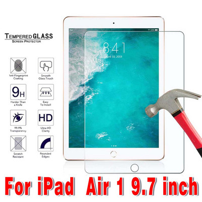 IPad 9 10,2 hüvelykes 2021 edzett üveg Apple Air 2 3/Air 5 4 10,9 Pro 11 10,5 9,7 Mini 5 4 3 2 Protector HD 9H védőfólia esetén