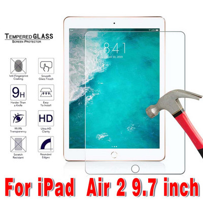 IPad 9 10,2 hüvelykes 2021 edzett üveg Apple Air 2 3/Air 5 4 10,9 Pro 11 10,5 9,7 Mini 5 4 3 2 Protector HD 9H védőfólia esetén