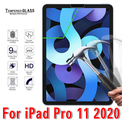 IPad 9 10,2 hüvelykes 2021 edzett üveg Apple Air 2 3/Air 5 4 10,9 Pro 11 10,5 9,7 Mini 5 4 3 2 Protector HD 9H védőfólia esetén