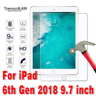 IPad 9 10,2 hüvelykes 2021 edzett üveg Apple Air 2 3/Air 5 4 10,9 Pro 11 10,5 9,7 Mini 5 4 3 2 Protector HD 9H védőfólia esetén
