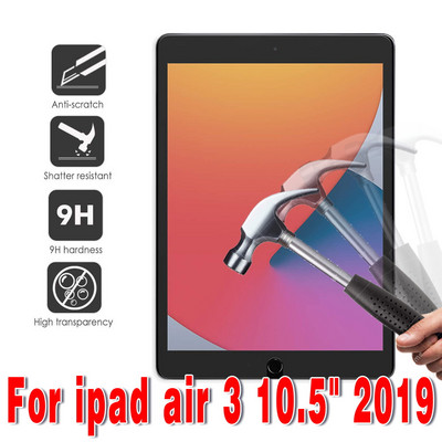IPad 9 10,2 hüvelykes 2021 edzett üveg Apple Air 2 3/Air 5 4 10,9 Pro 11 10,5 9,7 Mini 5 4 3 2 Protector HD 9H védőfólia esetén