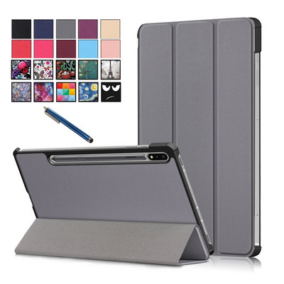 Pentru Samsung Galaxy Tab S8 S7 Plus S7 FE SM-T970 Husă magnetică pliabilă din piele pentru tabletă Husă pentru Galaxy Tab S7 S8 Plus S7 S8