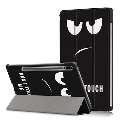 Samsung Galaxy Tab S8 S7 Plus S7 FE SM-T970 táblagép bőr összecsukható mágneses burkolat Funda Galaxy Tab S7 S8 Plus S7 S8 tokhoz