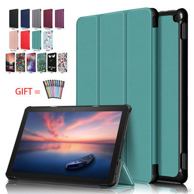 Калъф за таблет Amazon Fire HD 10 2021 Сгъваем магнитен капак за Funda Kindle Fire HD 10 HD10 2021 Plus 11th Gen Case Tablet