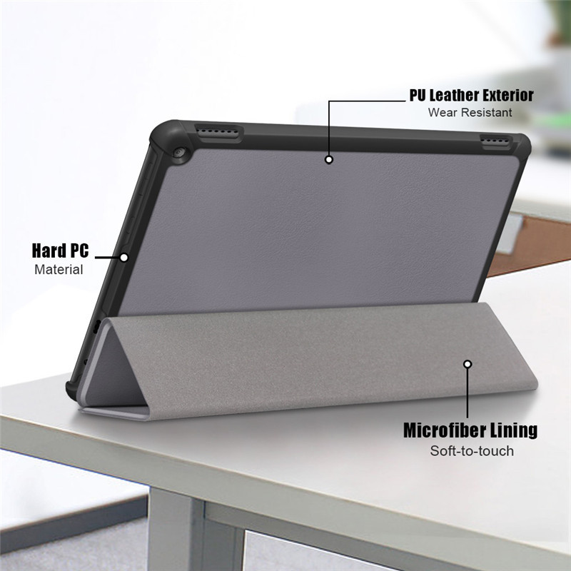 Tahvelarvuti ümbris Amazon Fire HD 10 2021 kokkupandav magnetkaanega Funda Kindle Fire HD 10 HD10 2021 Plus 11. põlvkonna ümbris