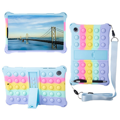 Lenovo Tab M10 FHD Plus 10 3 Case 3rd Gen 10,6 collu TB-125F Soft Bubble Kids Cover Lenovo Tab M10 HD 2nd TB-X306F/X Case