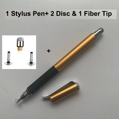 Univerzális Stylus 2 az 1-ben Precision Series Disc Stylus érintőképernyős rajztoll minden kapacitív mobiltelefonhoz, táblagéphez, laptophoz