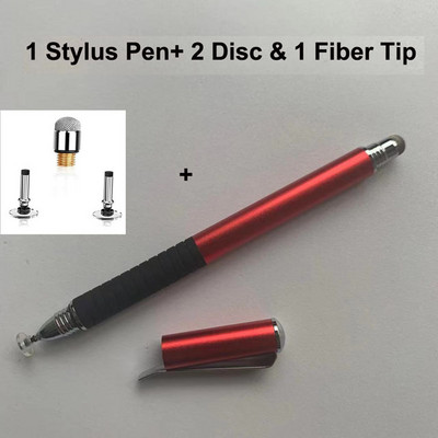 Univerzális Stylus 2 az 1-ben Precision Series Disc Stylus érintőképernyős rajztoll minden kapacitív mobiltelefonhoz, táblagéphez, laptophoz