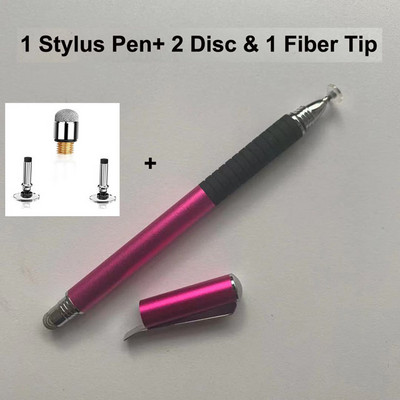 Univerzális Stylus 2 az 1-ben Precision Series Disc Stylus érintőképernyős rajztoll minden kapacitív mobiltelefonhoz, táblagéphez, laptophoz