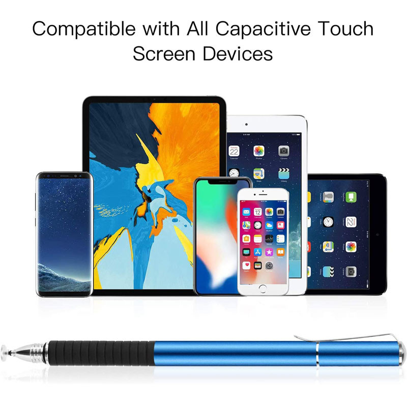 Univerzális Stylus 2 az 1-ben Precision Series Disc Stylus érintőképernyős rajztoll minden kapacitív mobiltelefonhoz, táblagéphez, laptophoz