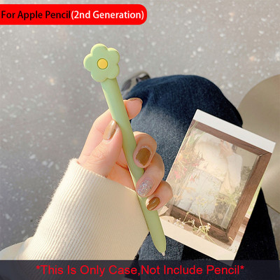 Slatka crtana zaštitna maska za Apple Pencil 1 2 Generation Skin Sleeve Tablet Touch Stylus Pen Mekana silikonska maska Zaštitna maska