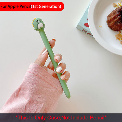 Slatka crtana zaštitna maska za Apple Pencil 1 2 Generation Skin Sleeve Tablet Touch Stylus Pen Mekana silikonska maska Zaštitna maska