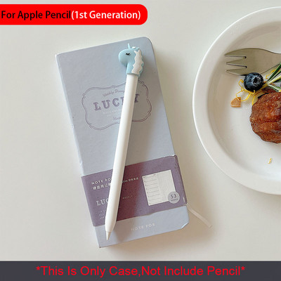 Slatka crtana zaštitna maska za Apple Pencil 1 2 Generation Skin Sleeve Tablet Touch Stylus Pen Mekana silikonska maska Zaštitna maska