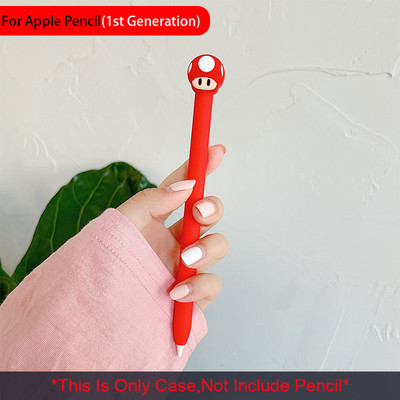Slatka crtana zaštitna maska za Apple Pencil 1 2 Generation Skin Sleeve Tablet Touch Stylus Pen Mekana silikonska maska Zaštitna maska
