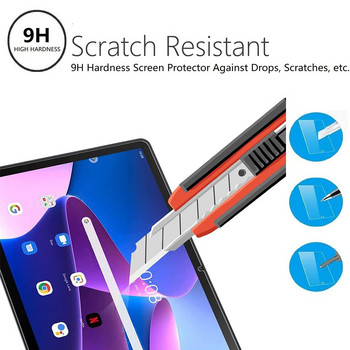 2 пакета протектор за екран на таблет за Lenovo Tab M10 Plus 3-то поколение 10,6-инчов защитен 2022 г. 9H филм от закалено стъкло против пръстови отпечатъци