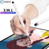 3 u 1 Univerzalna pametna olovka za Stylus iPad Apple Android Lenovo Xiaomi Samsung Tablet Zaslon osjetljiv na dodir Kapacitivna olovka za crtanje