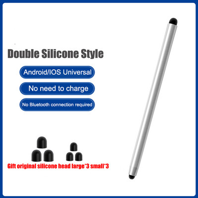 3 u 1 Univerzalna pametna olovka za Stylus iPad Apple Android Lenovo Xiaomi Samsung Tablet Zaslon osjetljiv na dodir Kapacitivna olovka za crtanje