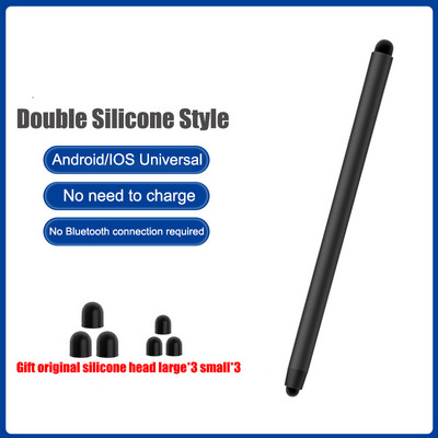 3 u 1 Univerzalna pametna olovka za Stylus iPad Apple Android Lenovo Xiaomi Samsung Tablet Zaslon osjetljiv na dodir Kapacitivna olovka za crtanje