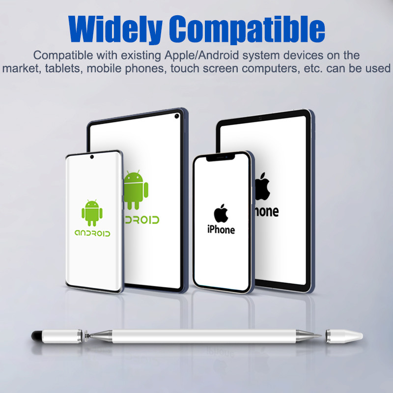3 u 1 Univerzalna pametna olovka za Stylus iPad Apple Android Lenovo Xiaomi Samsung Tablet Zaslon osjetljiv na dodir Kapacitivna olovka za crtanje