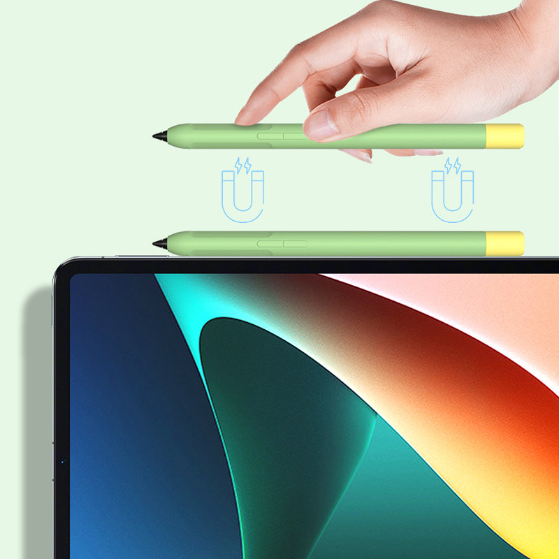 Silikoninis apsauginis dėklas, skirtas Xiaomi Smart Pen Mi Pad 5 Pro Stylus Pen Case Dangtis Planšetiniam jutikliniam rašikliui Odos rankovės priedas