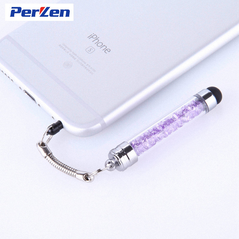 10 τεμ./Συσκευασία Στυλό οθόνης αφής πολυτελείας κρυστάλλου για iPhone, tablet PC, φορητό υπολογιστή Universal στυλό για τηλέφωνα Android