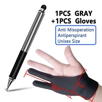 ANMONE 2 u 1 univerzalna olovka za zaslon osjetljiv na dodir za telefon Kapacitivni tablet Stylus olovka za mobilni telefon Stylus olovke za crtanje Tablet