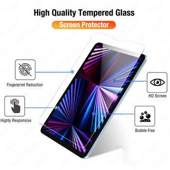 Tempered Glass For Ipad Pro 11 12.9 10.2 10.5 9th 2021 8th 7th Screen Protector On Ipad Air 4 2020 1 2 3 Mini 6 5 4 3 Glass Film